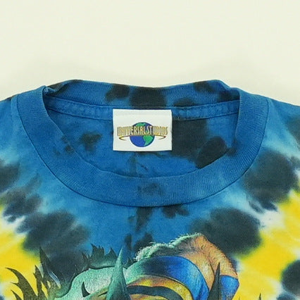 1990s Wolvernie Universal Studios Tie Dye Shirt