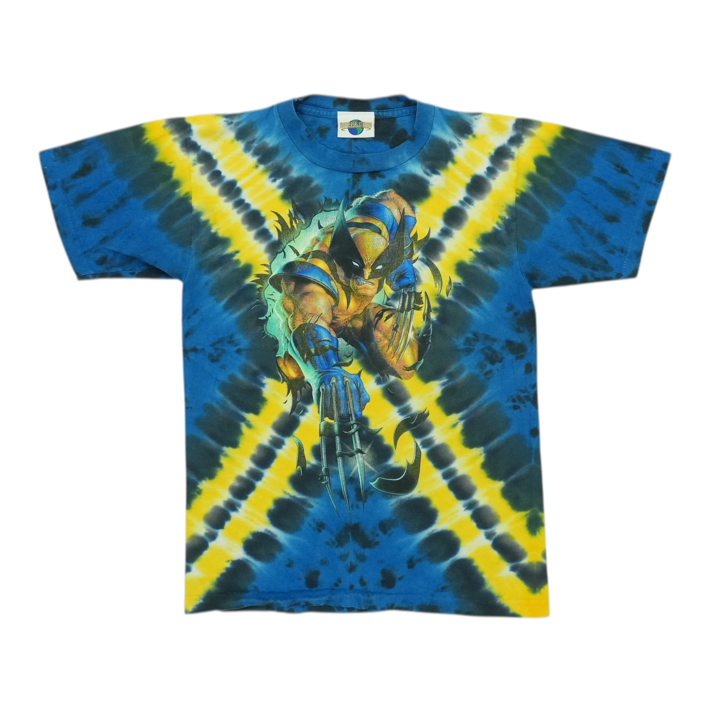 1990s Wolvernie Universal Studios Tie Dye Shirt