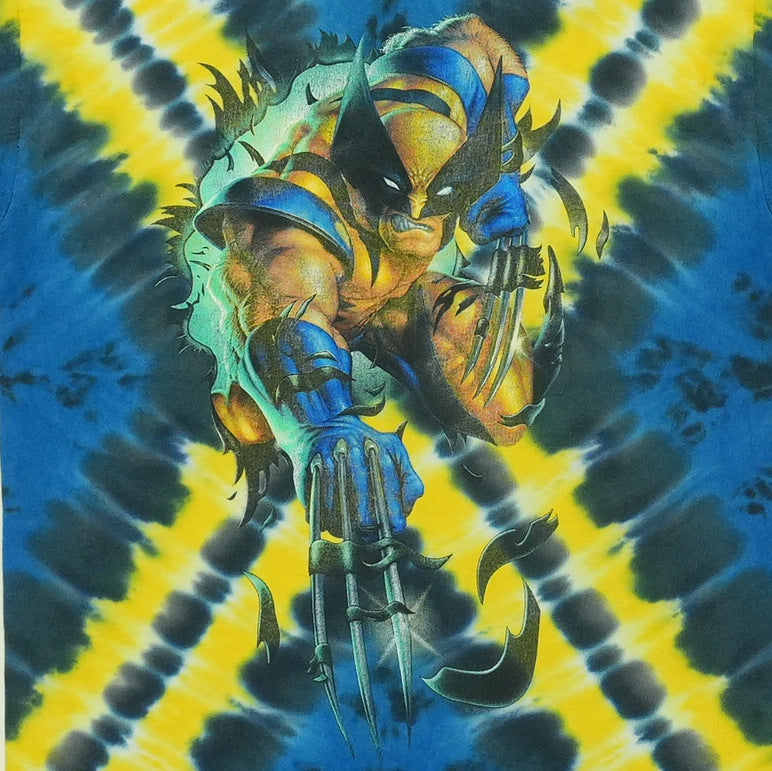 1990s Wolvernie Universal Studios Tie Dye Shirt