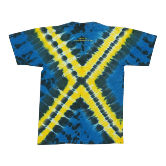 1990s Wolvernie Universal Studios Tie Dye Shirt Back