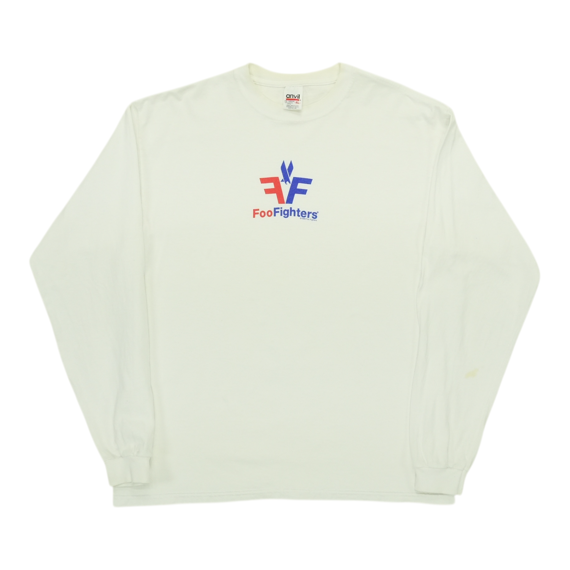 1999 Foo Fighters Long Sleeve Shirt | Authentic Vintage Tee – WyCo