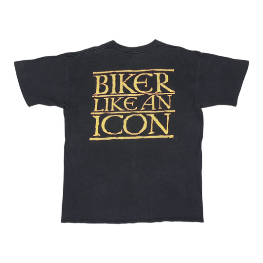 1993 Paul McCartney Biker Like An Icon Tour Shirt Back