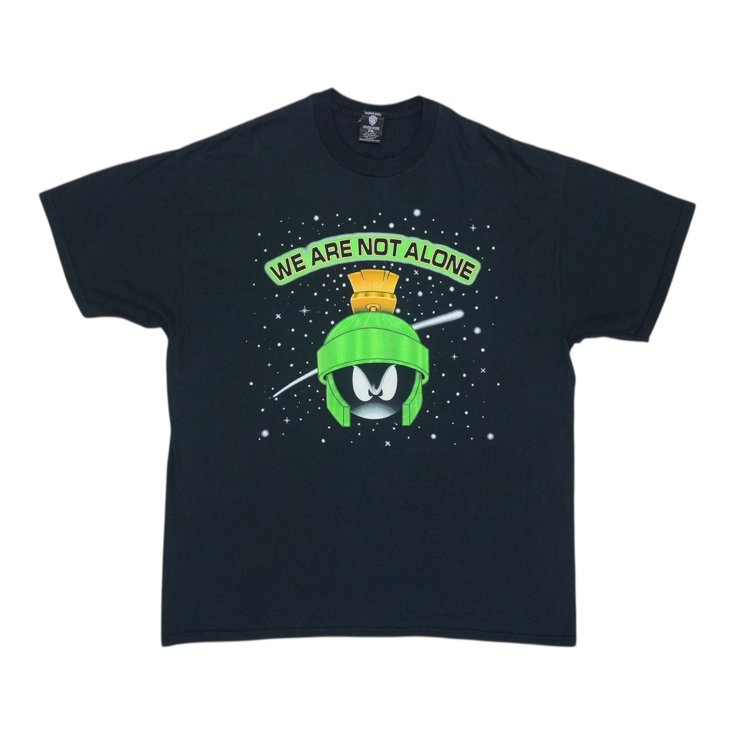1997 Marvin The Martian We Are Not Alone Warner Brothers Shirt