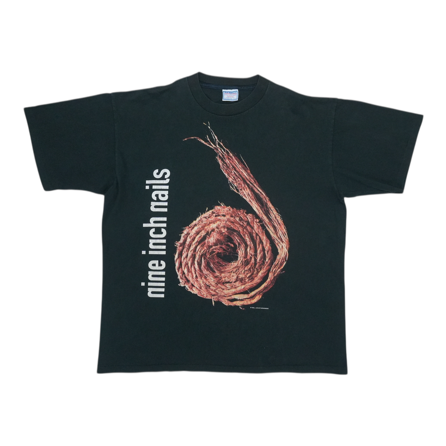 1995 Nine Inch Nails Further Down The Spiral shirt