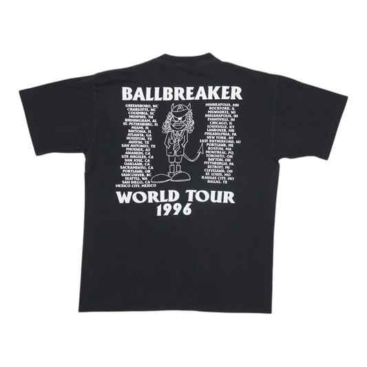 1996 ACDC Ballbreaker Tour Shirt Back