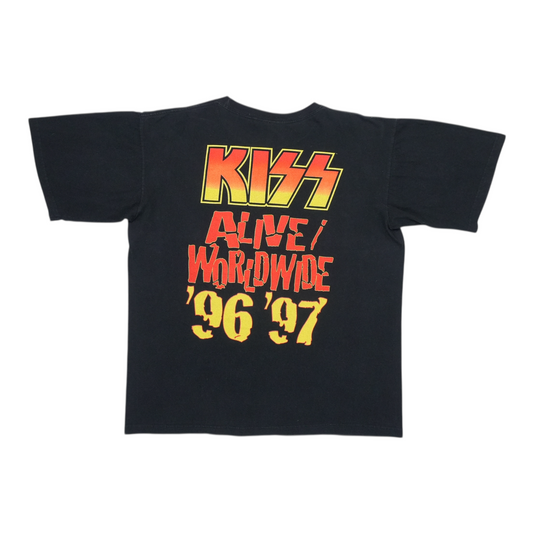 1996 Kiss Alive Worldwide Tour Shirt Back