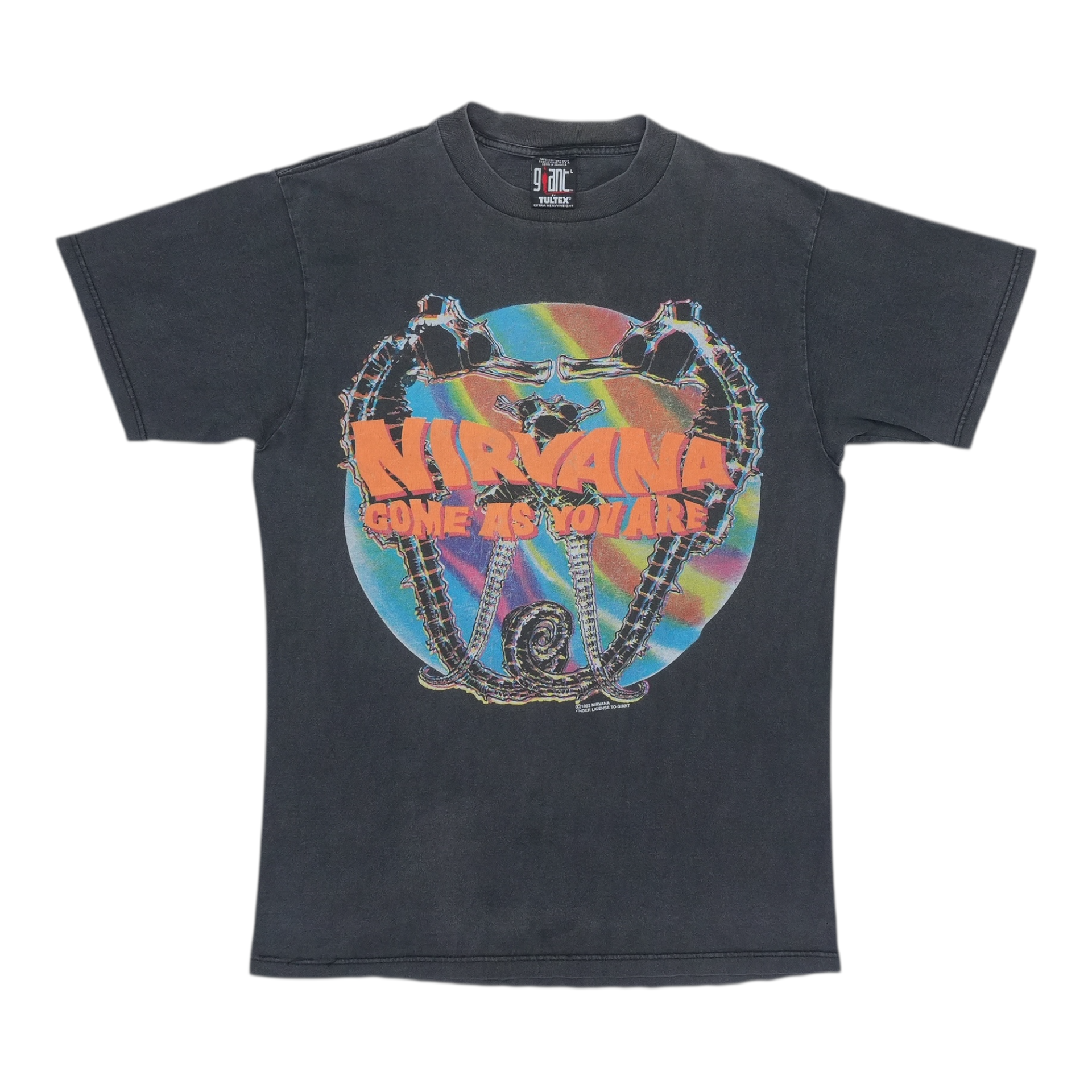 1992 Nirvana Nevermind Shirt | Authentic Vintage Tee – WyCo Vintage