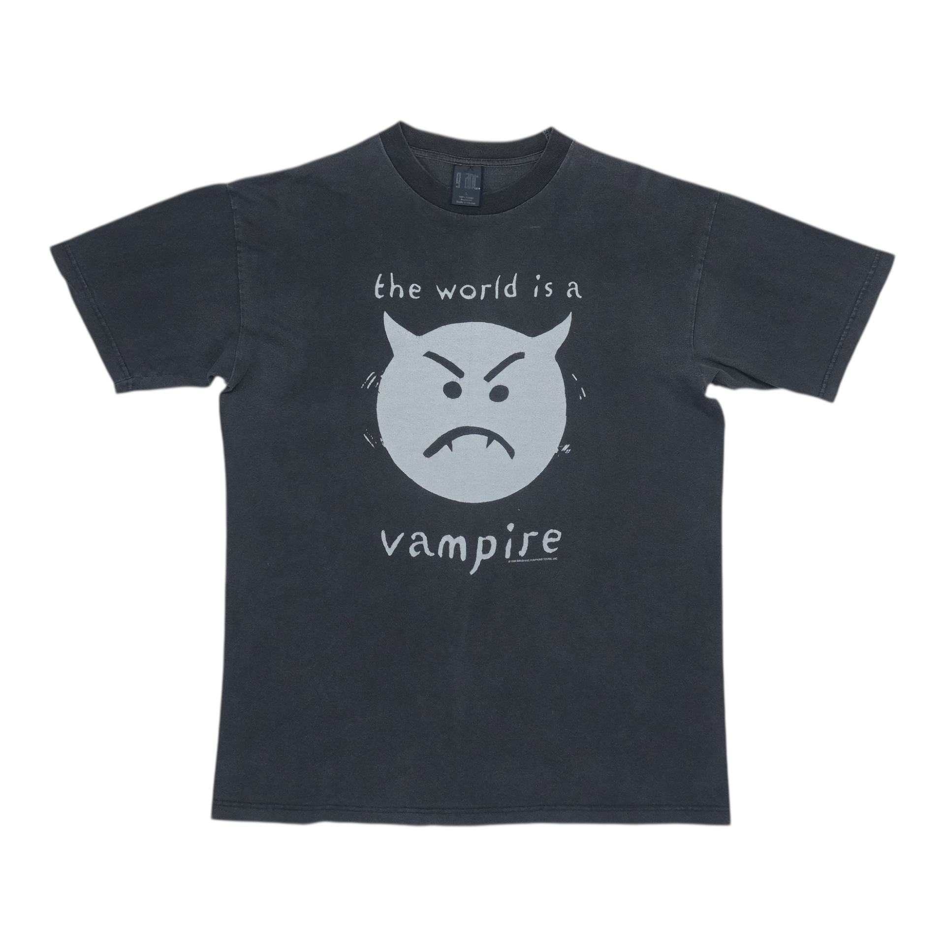 1996 Smashing Pumpkins World Is A Vampire Tour Shirt | Authentic