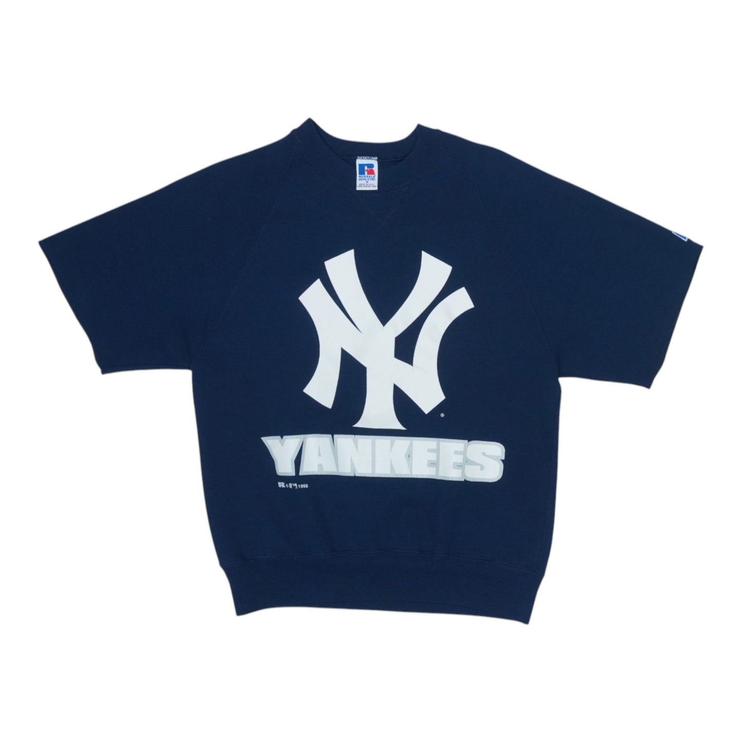 1980s New York Yankees Cut Sleeve Sweatshirt