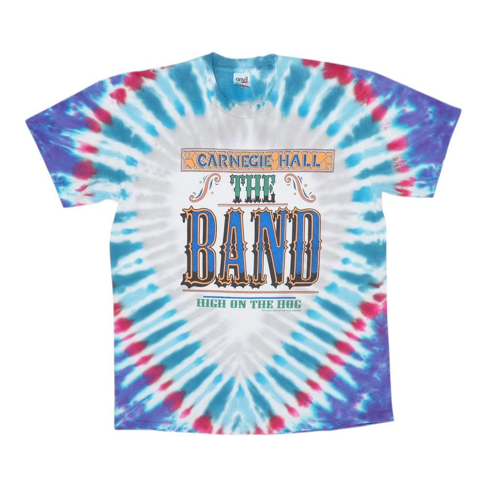 1997 The Band Carnegie Hall Concert Tie Dye Shirt