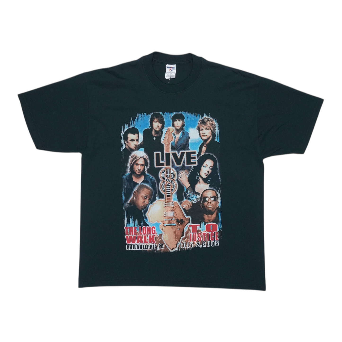 2005 Live 8 Concert Shirt