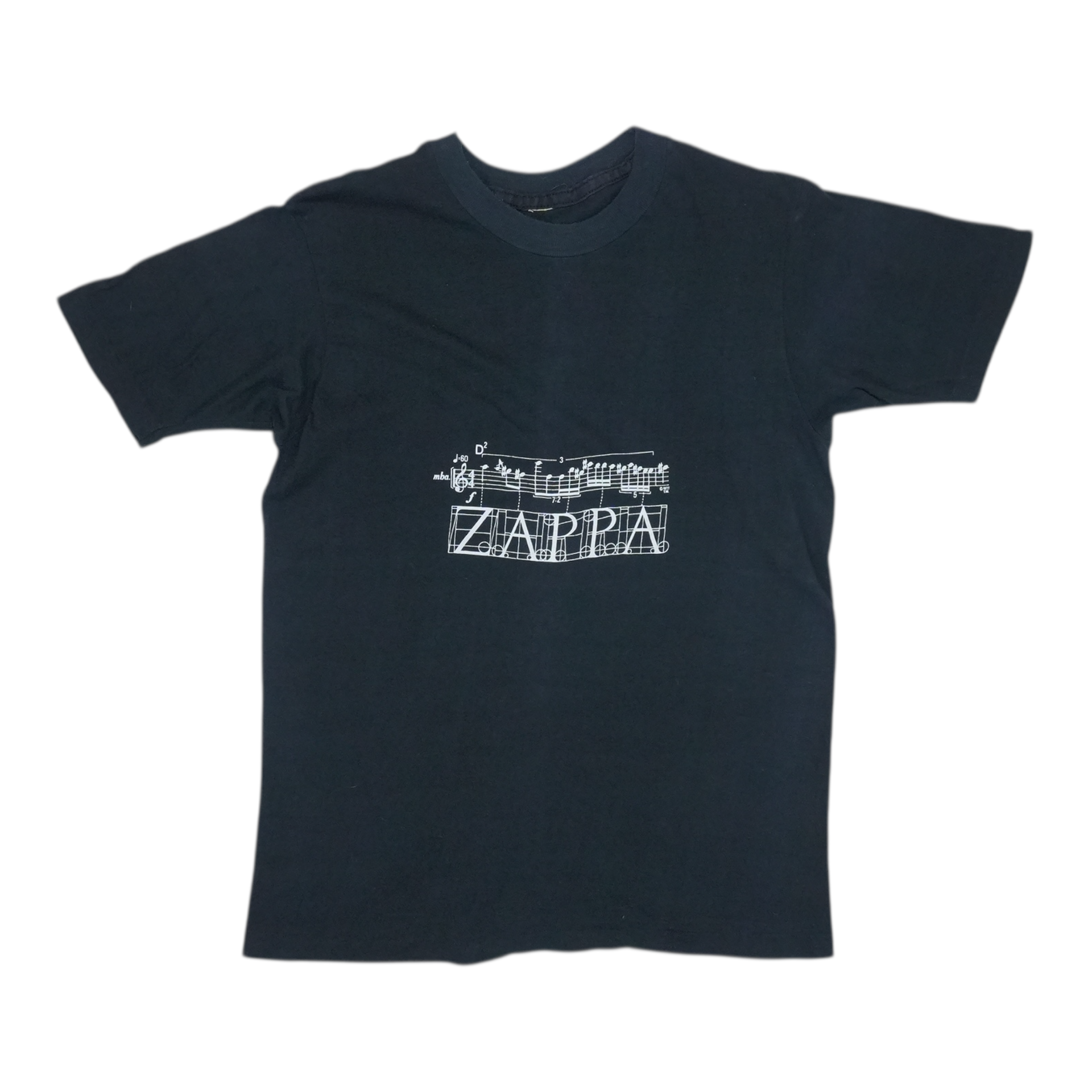 1977 Frank Zappa We Don't Mess Around Shirt | Authentic Vintage