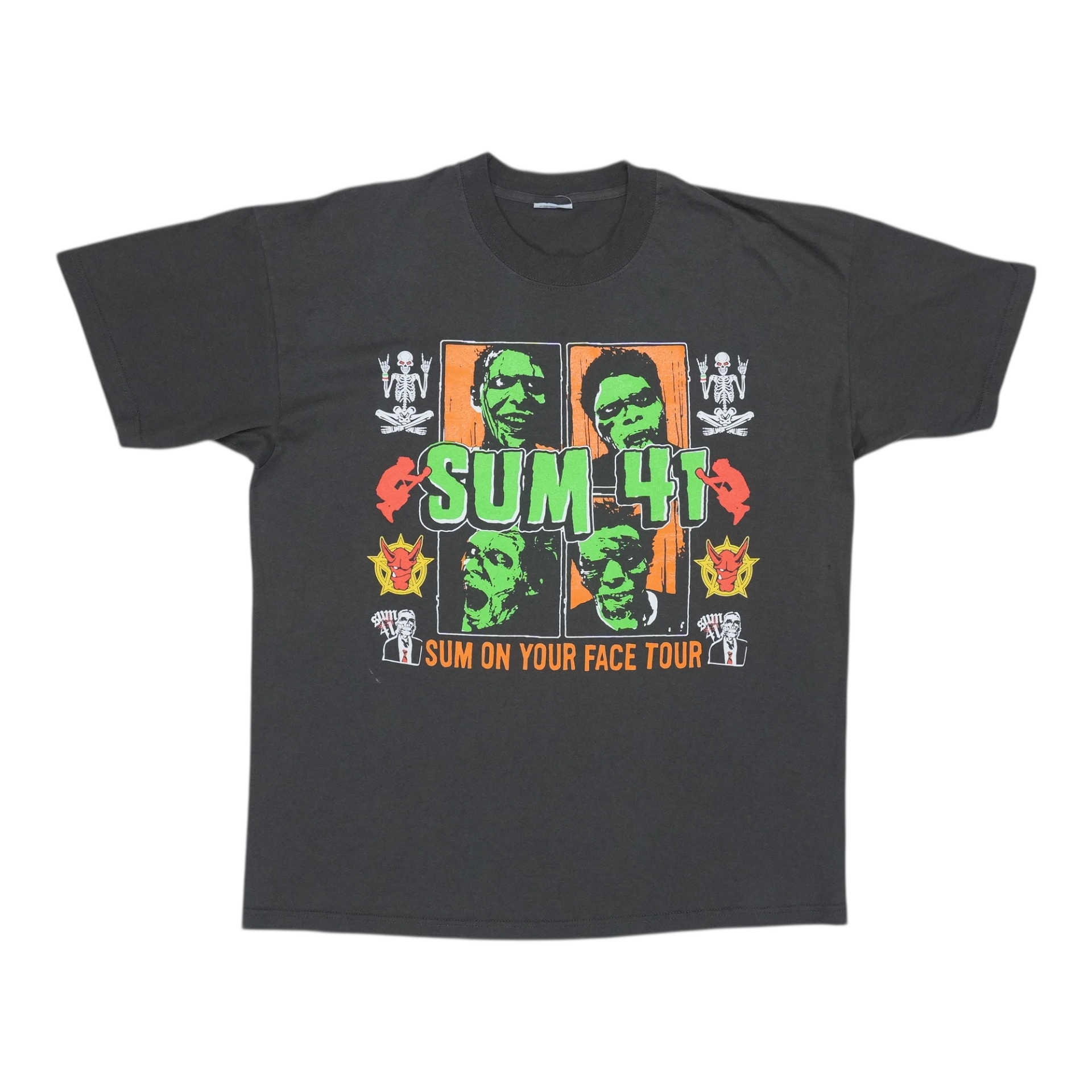 2003 Sum 41 Sum On Your Face Tour Shirt | Authentic Vintage Tee