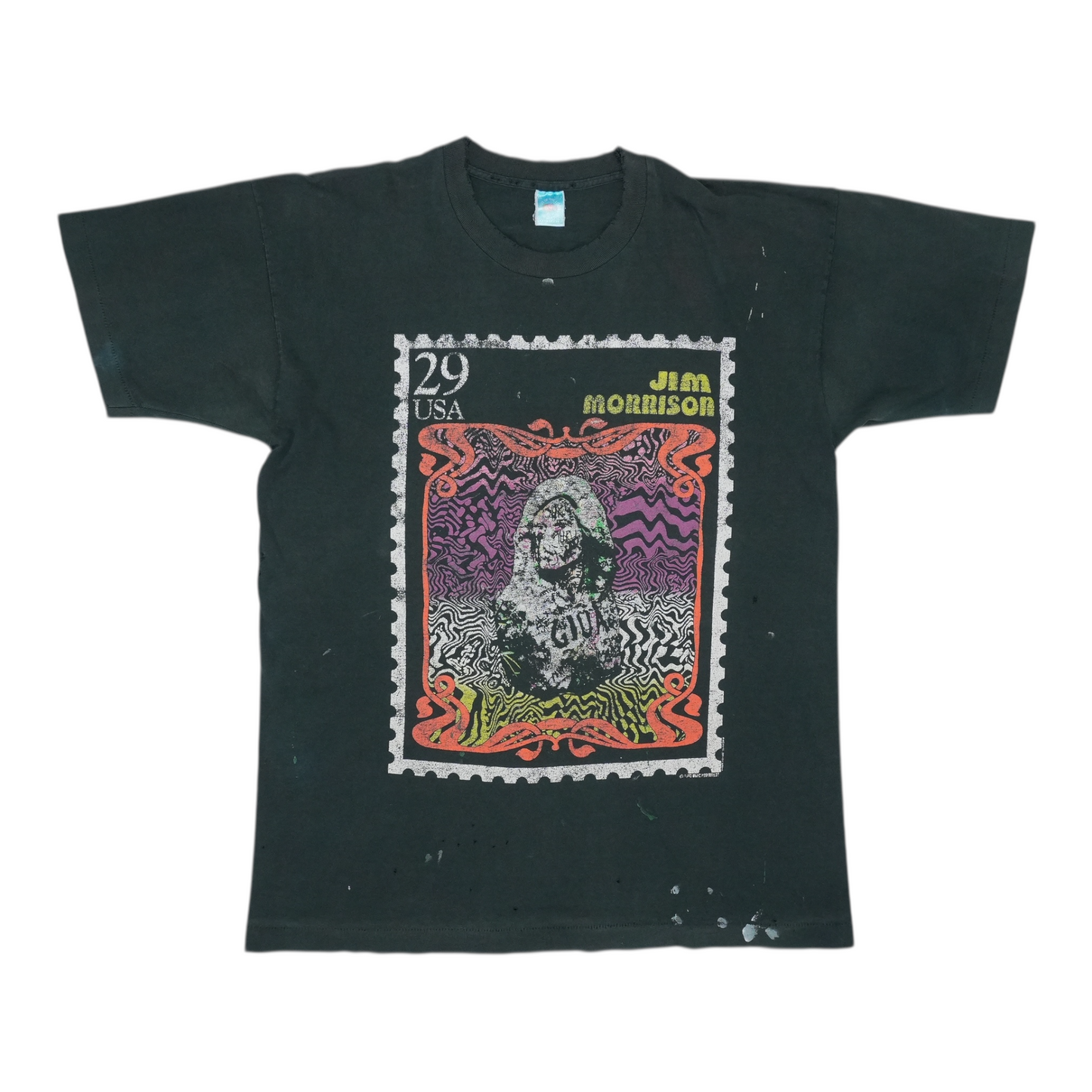 1993 Jim Morrison The Doors Stamp Shirt
