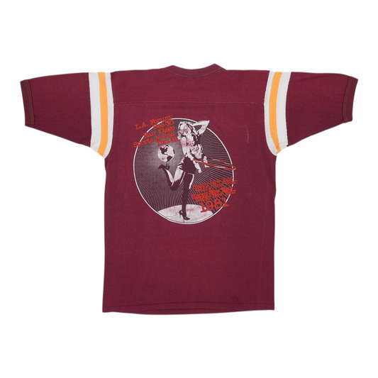 1981 Cheap Trick Happy New Year Concert Shirt Back