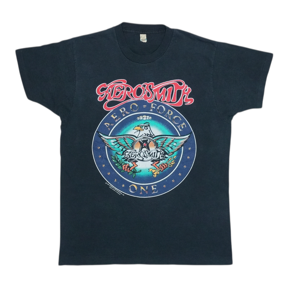 1989 Aerosmith Aero Force One Pump Tour Shirt