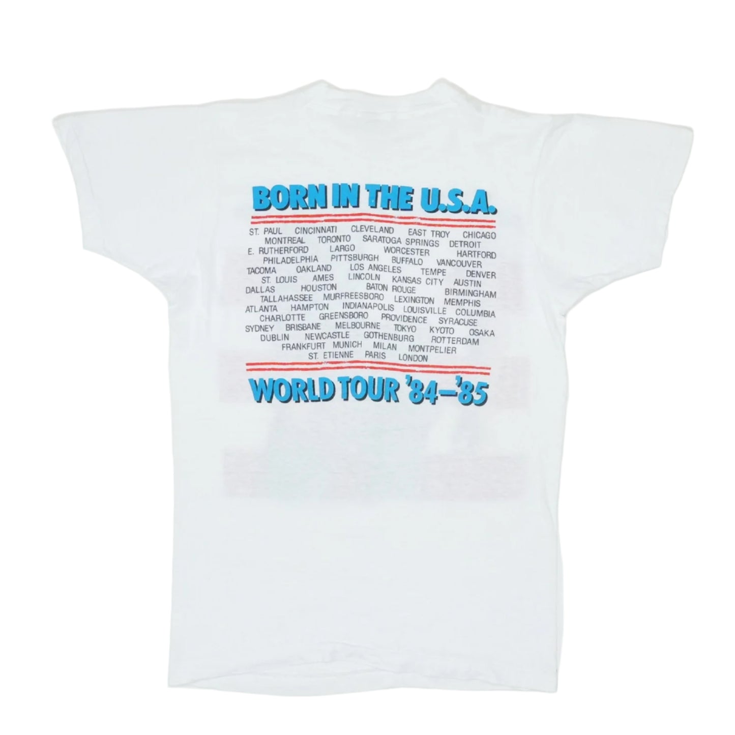 1984 Bruce Springsteen Born In The USA Tour Shirt