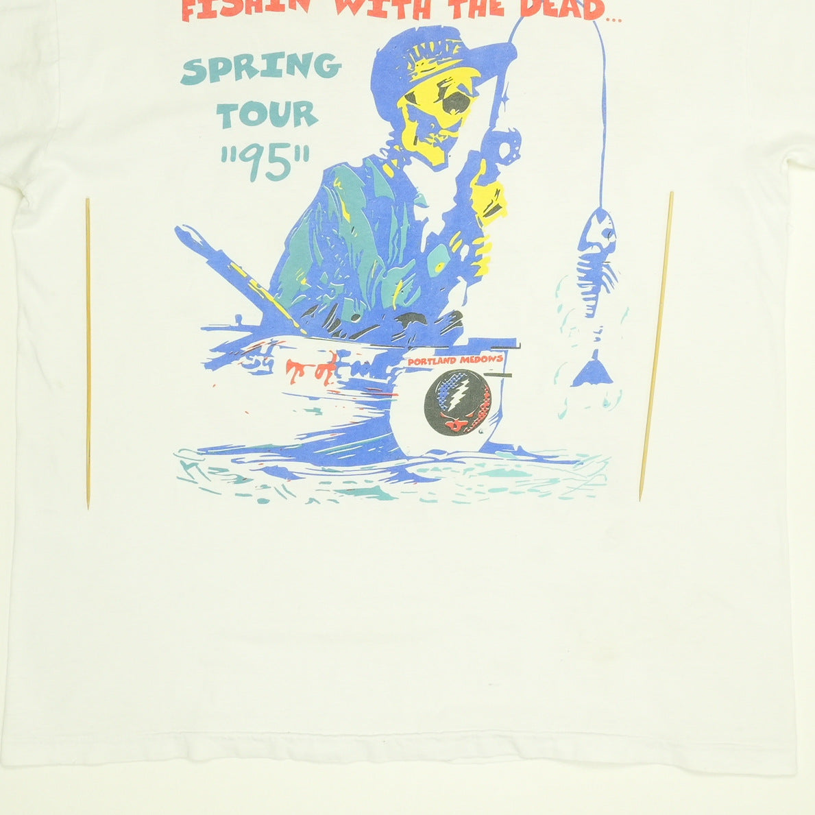 1995 Grateful Dead Fishin With The Dead Shirt