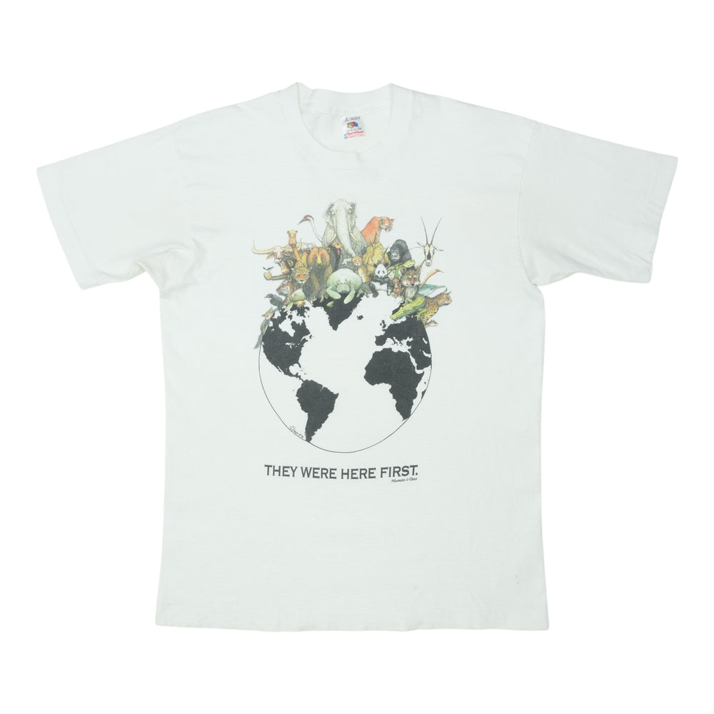 1992 They Were Here First Humanitees Shirt