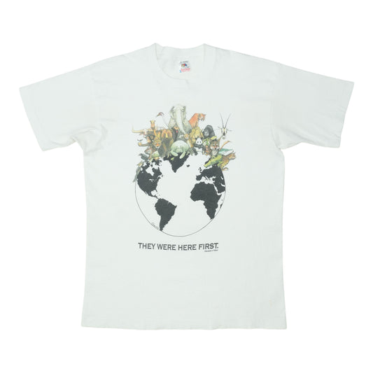 1992 They Were Here First Humanitees Shirt