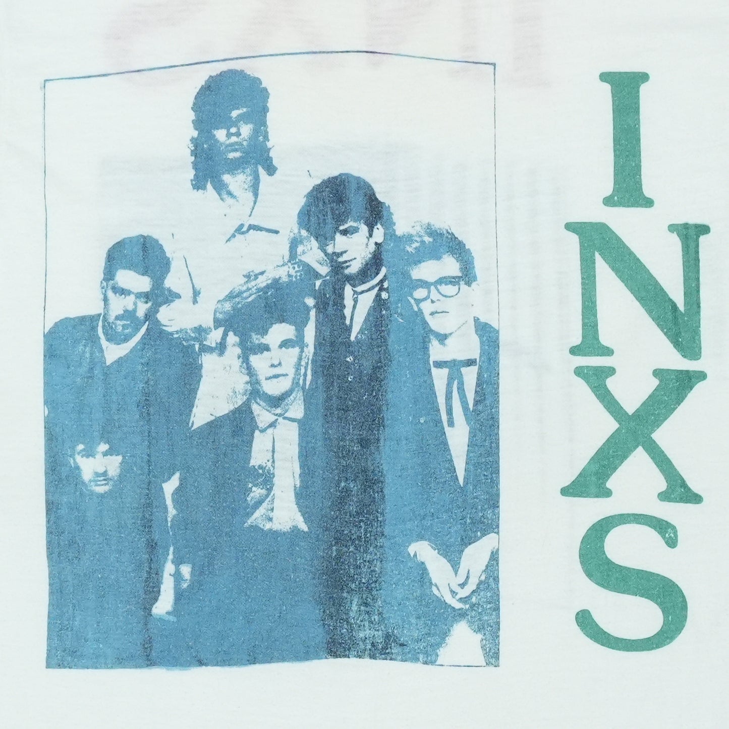 1980s INXS Shirt Detail