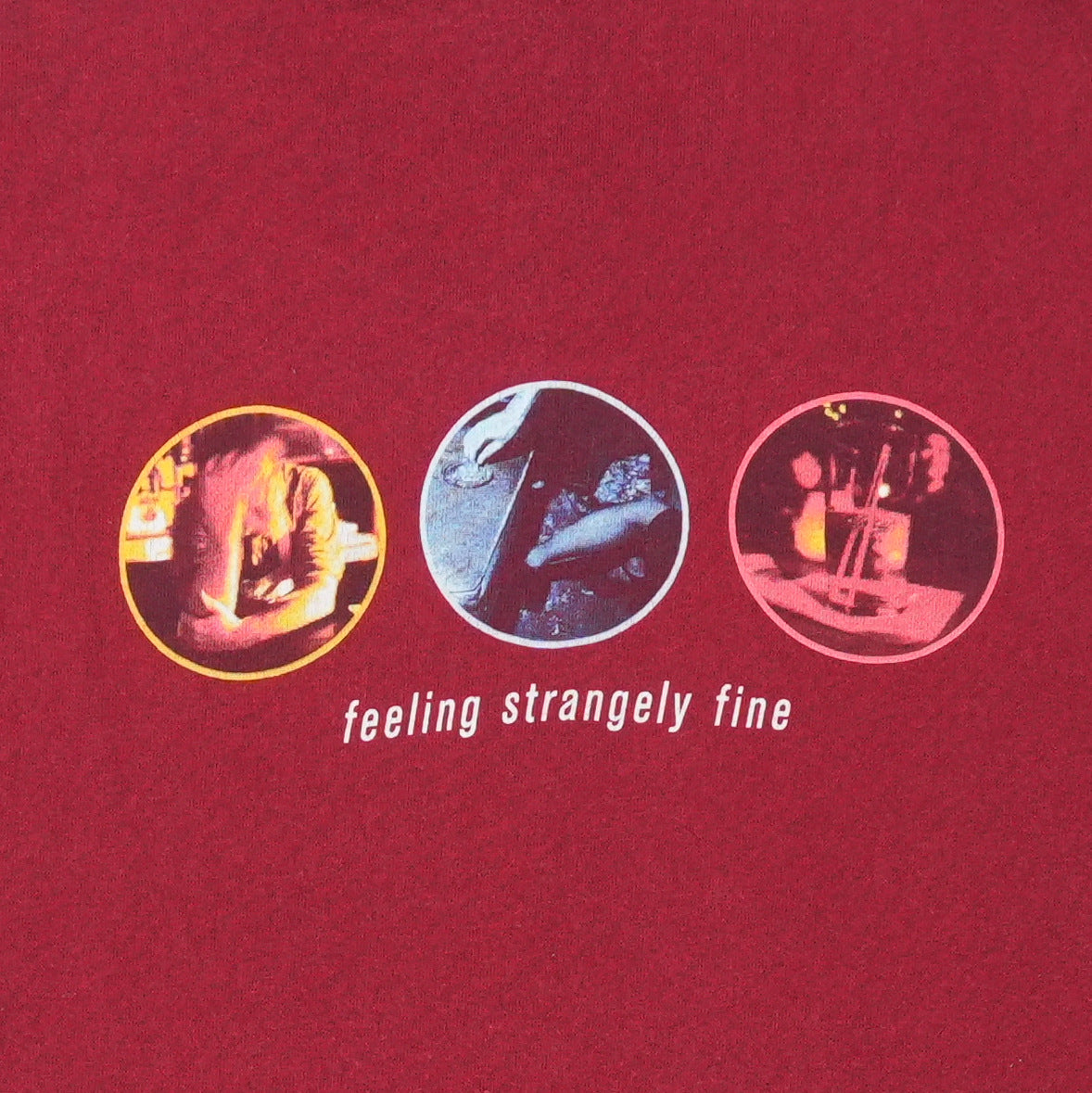 1998 Semisonic Feeling Strangely Fine Shirt Detail