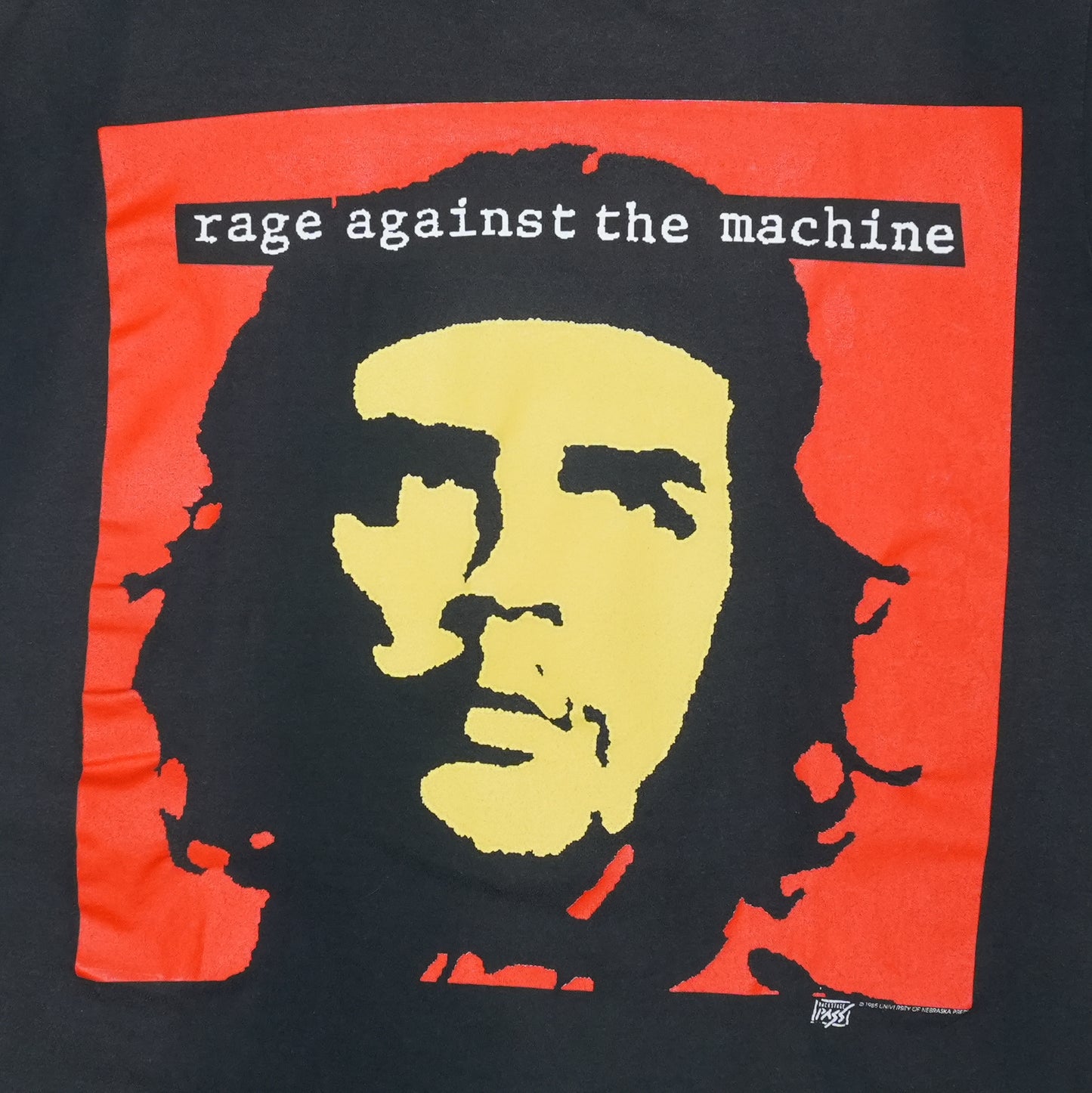 1990s Rage Against The Machine Che Shirt Detail