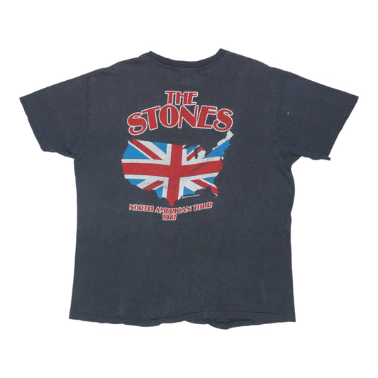 1981 Rolling Stones North American Tour Shirt