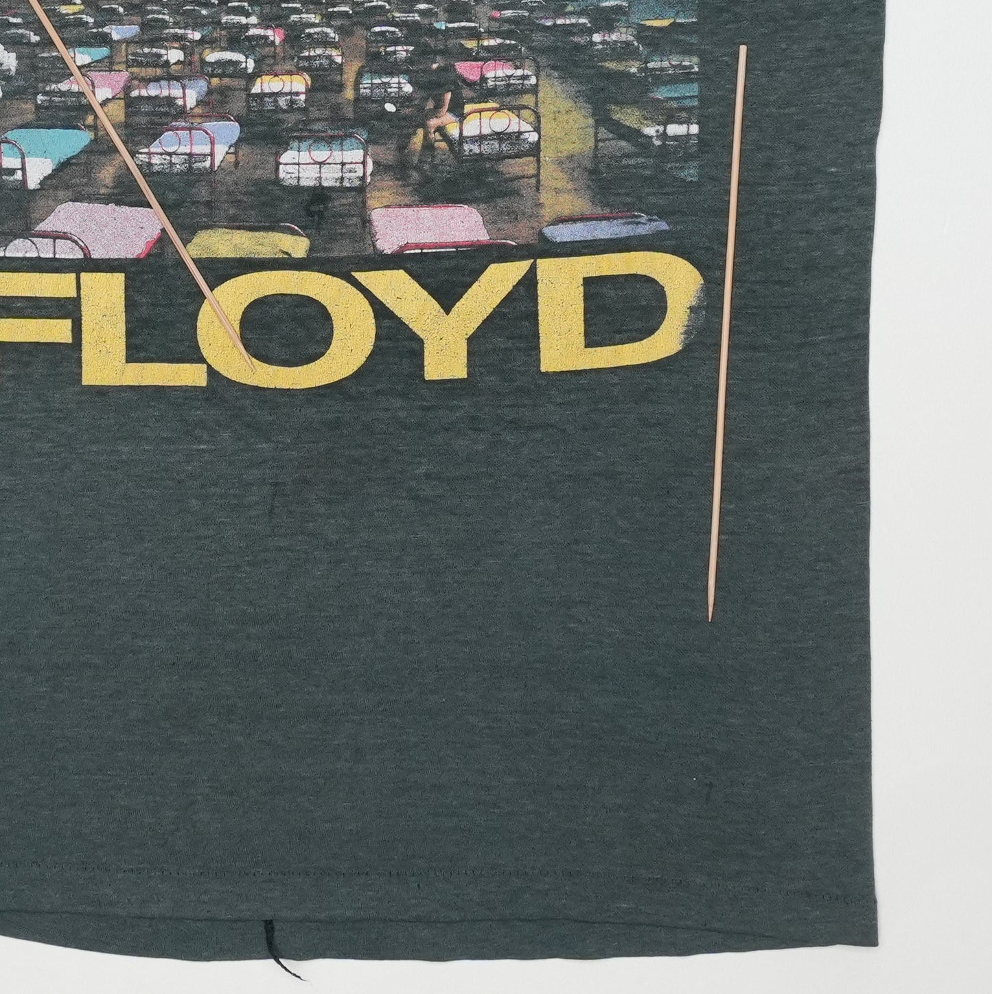 1988 Pink Floyd Momentary Lapse Of Reason Tour Shirt Detail