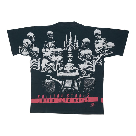 1994 Rolling Stones Voodoo Lounge All Over Print Shirt