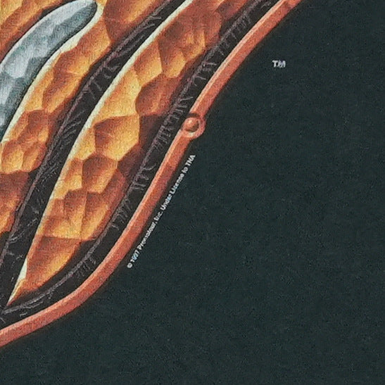 1997 Rolling Stones Bridges To Babylon Tour Shirt Detail