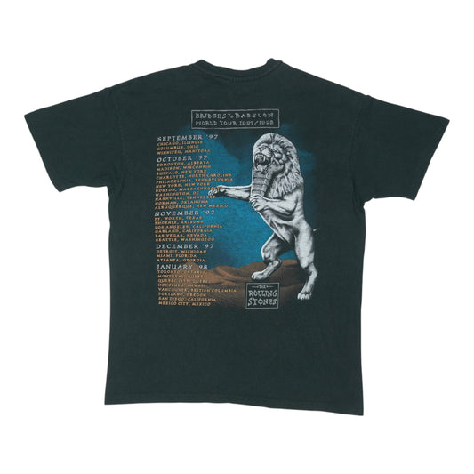 1997 Rolling Stones Bridges To Babylon Tour Shirt