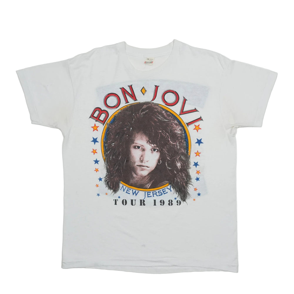 1989 Bon Jovi New Jersey Tour Shirt