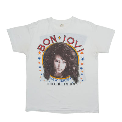 1989 Bon Jovi New Jersey Tour Shirt