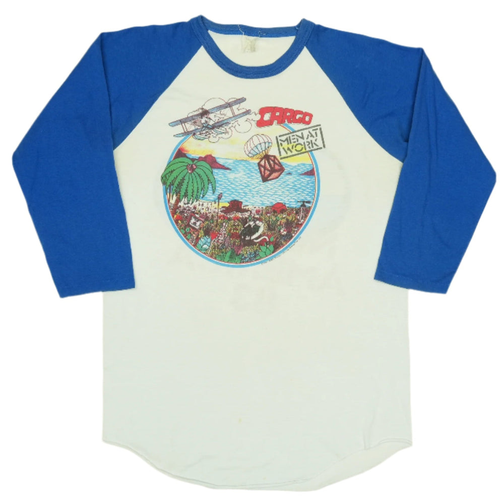 1983 Men At Work Cargo Tour Jersey Shirt