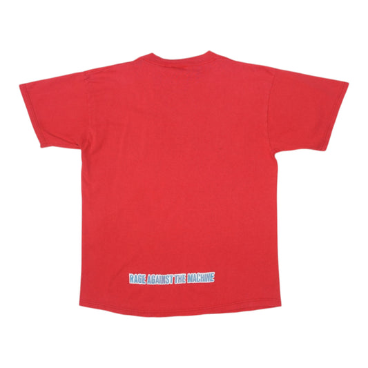 1990s Rage Against The Machine Shirt Back