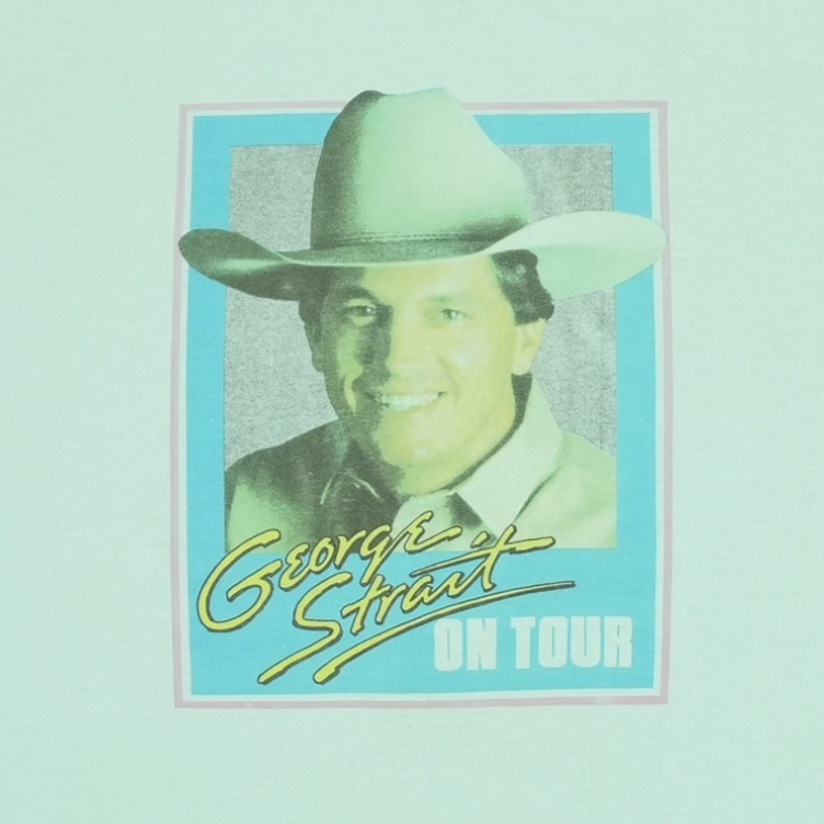 1990s George Strait On Tour Shirt
