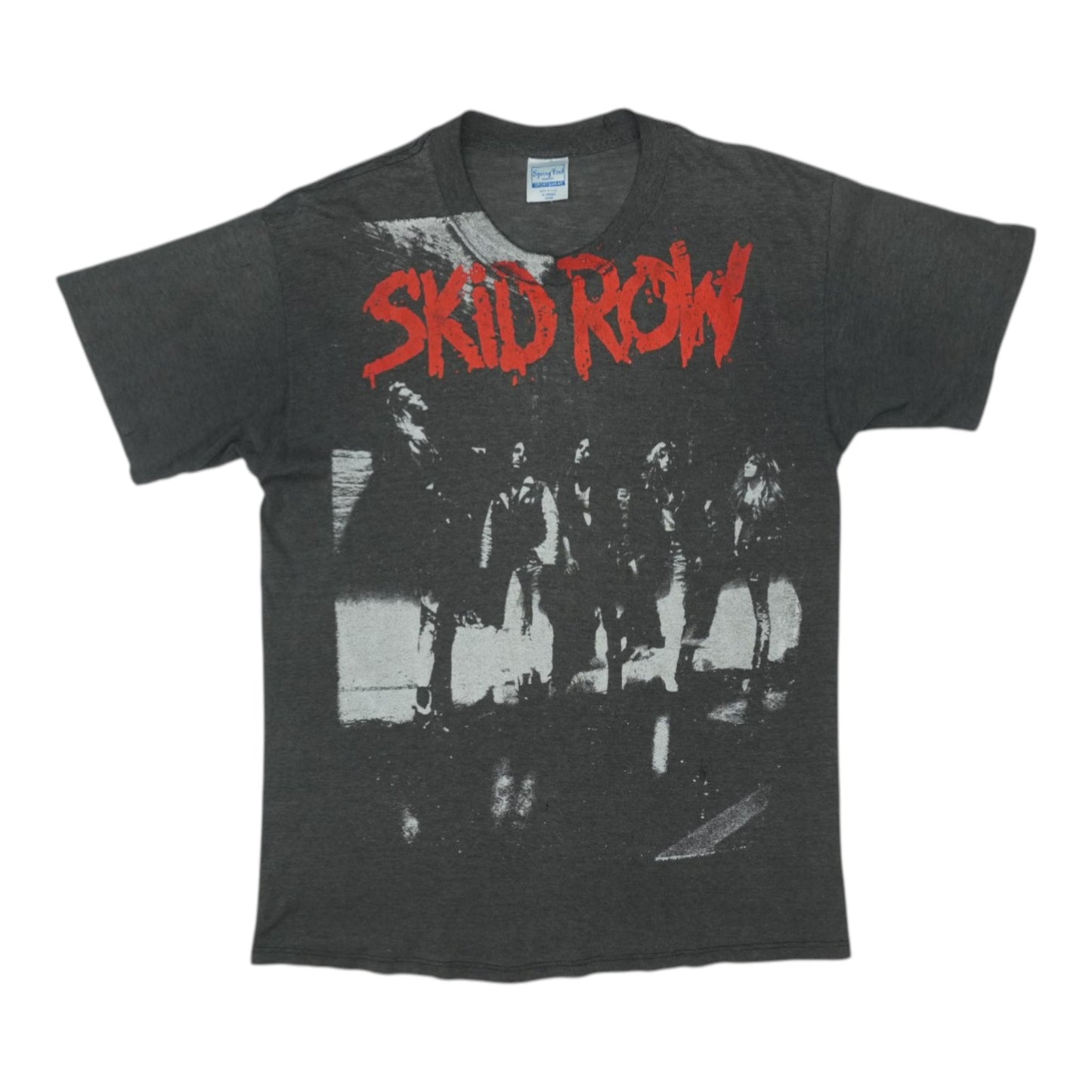 1989 Skid Row Makin A Mess Of The US Tour Shirt