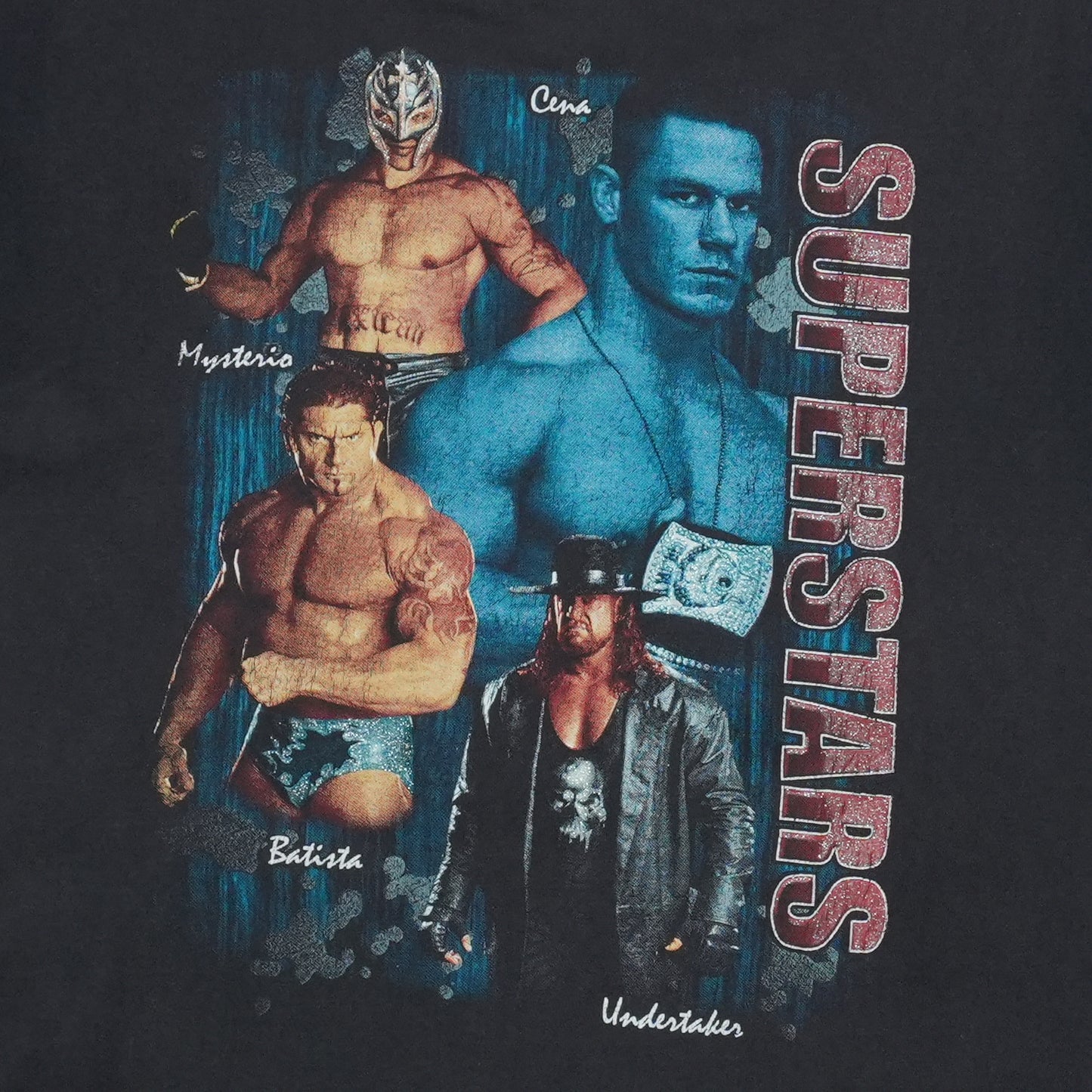 2000s WWE Superstars Shirt Detail