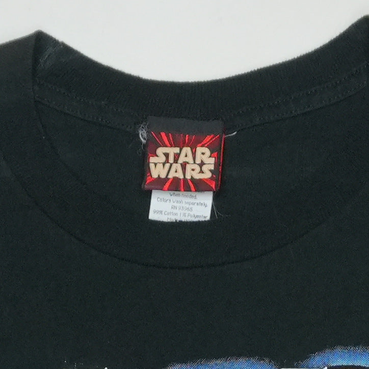 1999 Jeff Gordon NASCAR Star Wars Shirt Detail