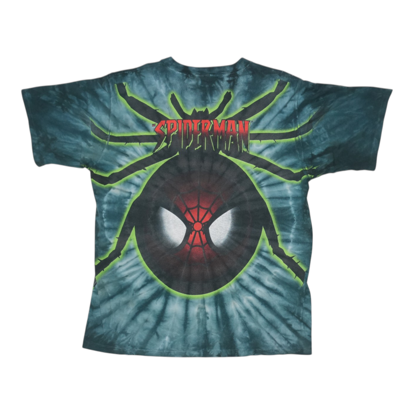 1990s Spider-Man Tie Dye Shirt Back