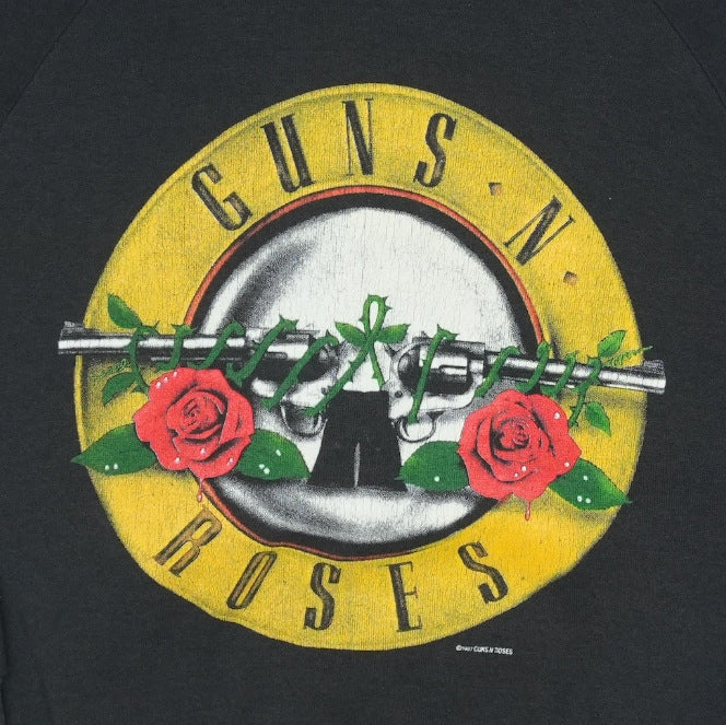 1987 Guns N Roses Appetite For Destruction Sweatshirt Detail