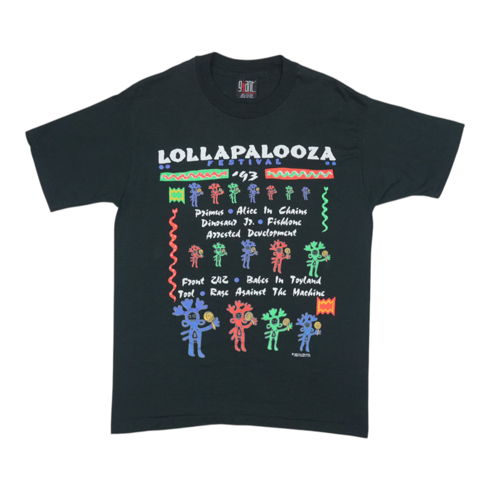 1993 Lollapalooza Music Festival Tour Shirt