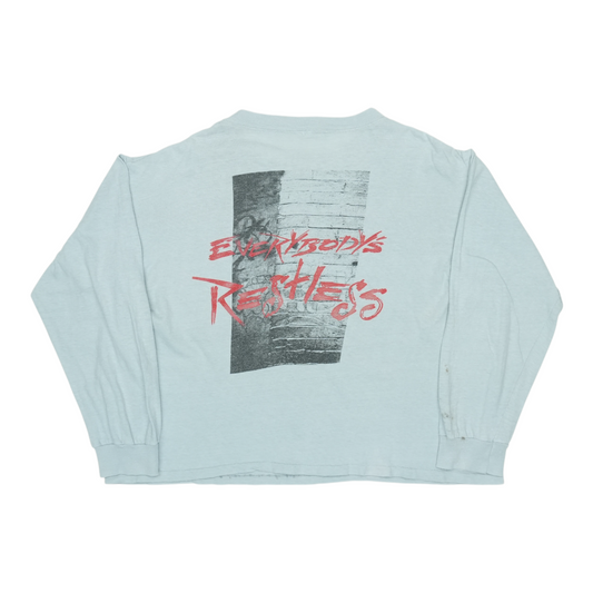 1988 Elton John Breaking Hearts Tour Shirt Back