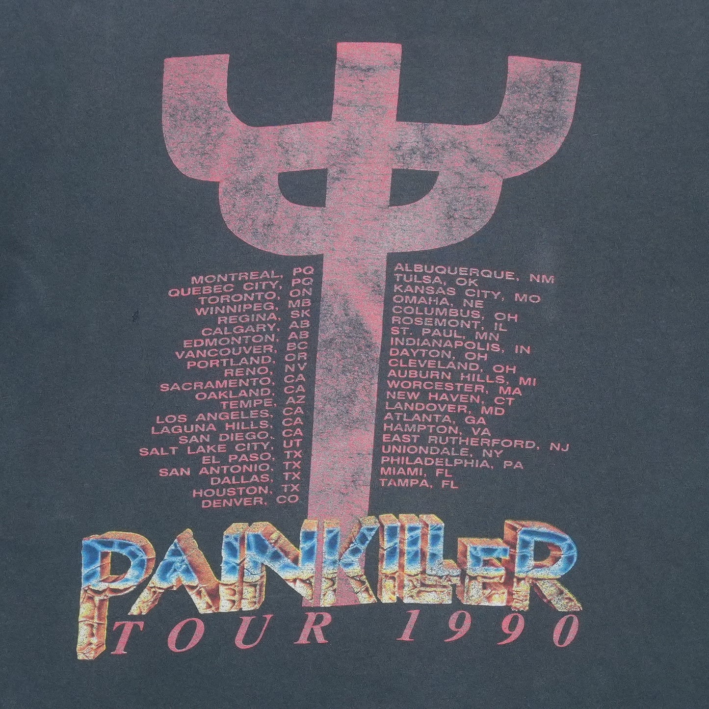 1990 Judas Priest Painkiller Tour Shirt