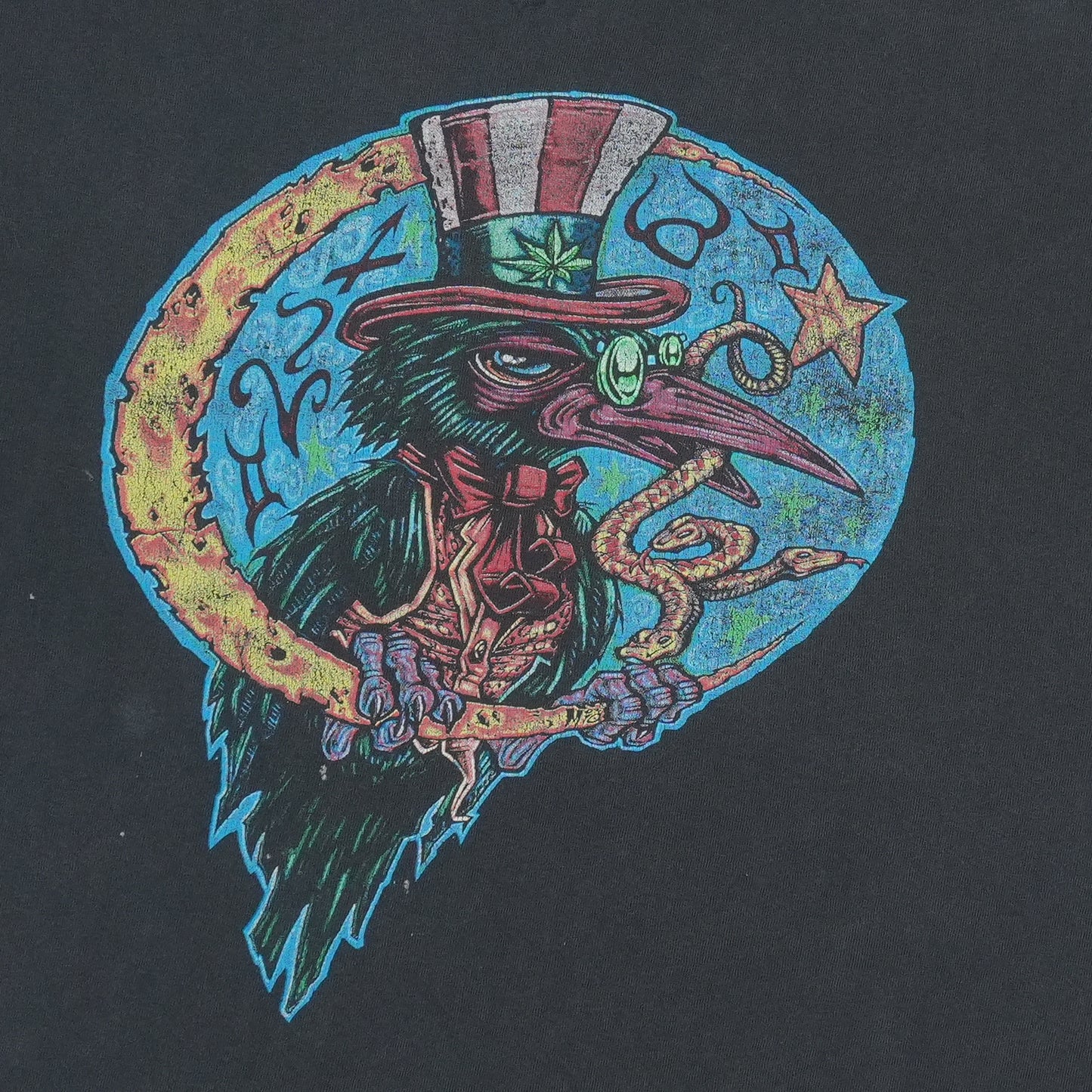 1996 Black Crowes Three Snakes One Charm Tour Shirt