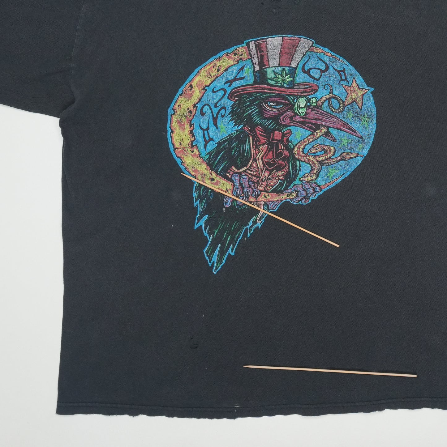 1996 Black Crowes Three Snakes One Charm Tour Shirt