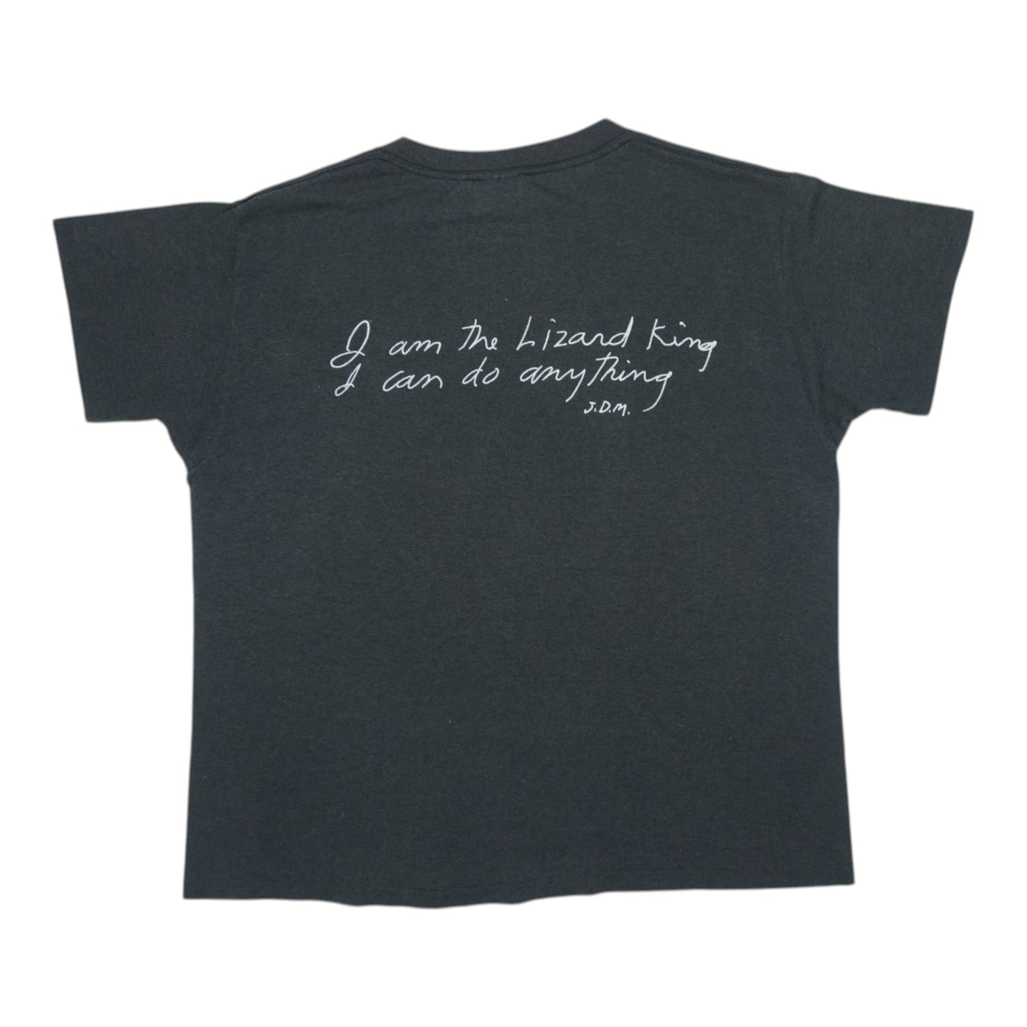 1988 Jim Morrison Lizard King Shirt Back