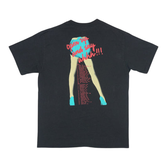 1988 Poison Open Up And Say Ahhh Tour Shirt Back