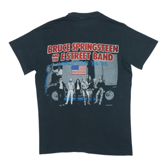 1984 Bruce Springsteen World Tour Shirt Back